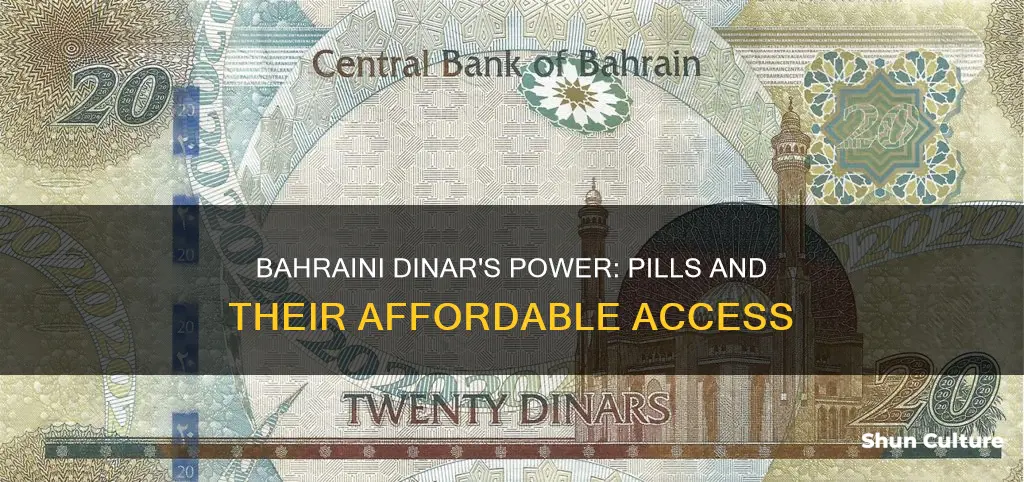 how many pills is one bahrain dinar