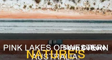 how many pink bodies of water are in western australia