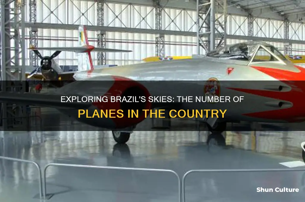 how many plane are in brazil