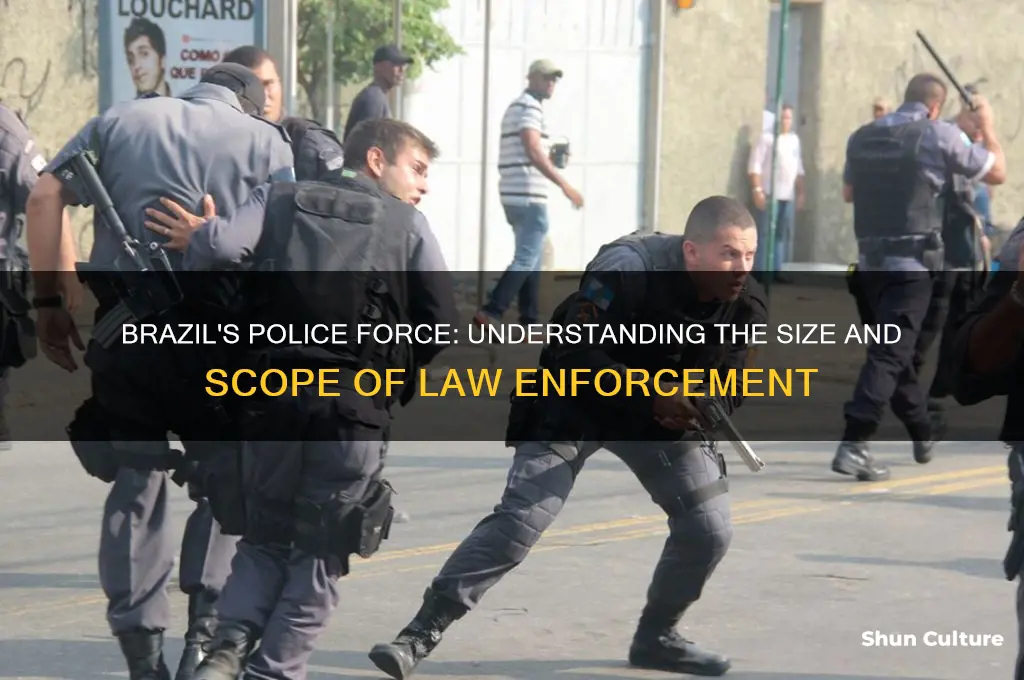 how many police are in brazil