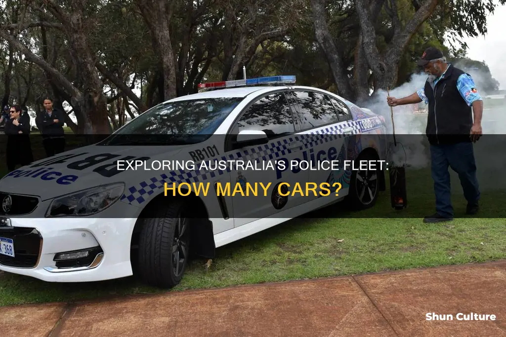 how many police cars in australia