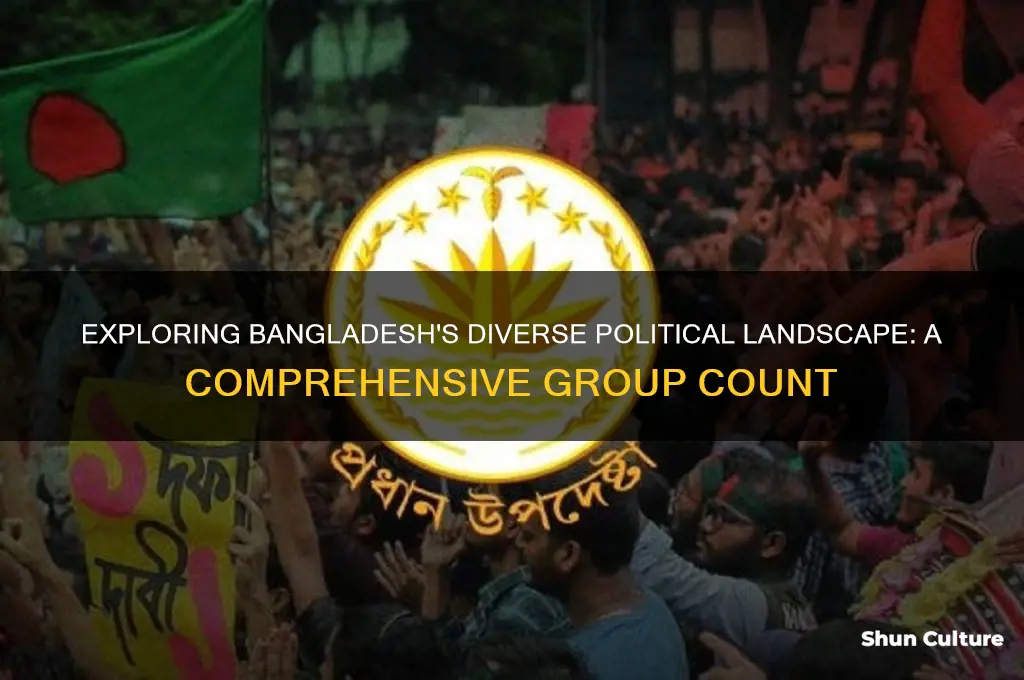 how many political groups are there in bangladesh