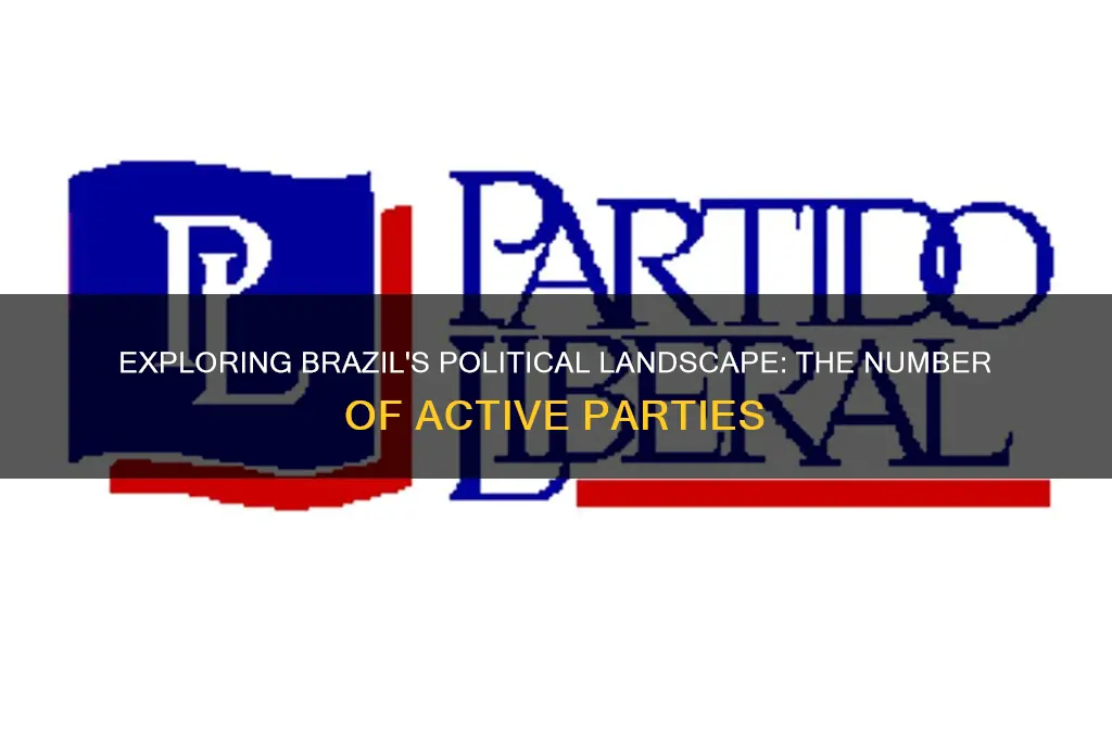 how many political partiers are there in brazil