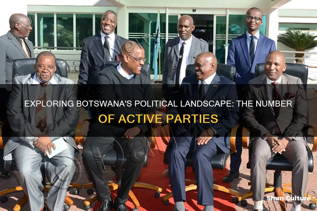 how many political parties are there in botswana