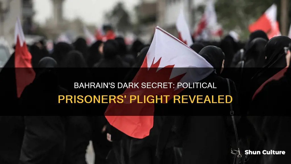 how many political prisoners in bahrain