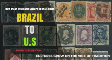 Mailing Postcards from Brazil to the U.S.: Stamp Requirements Explained