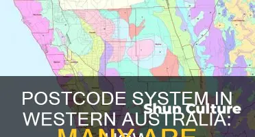 how many postcodes in western australia