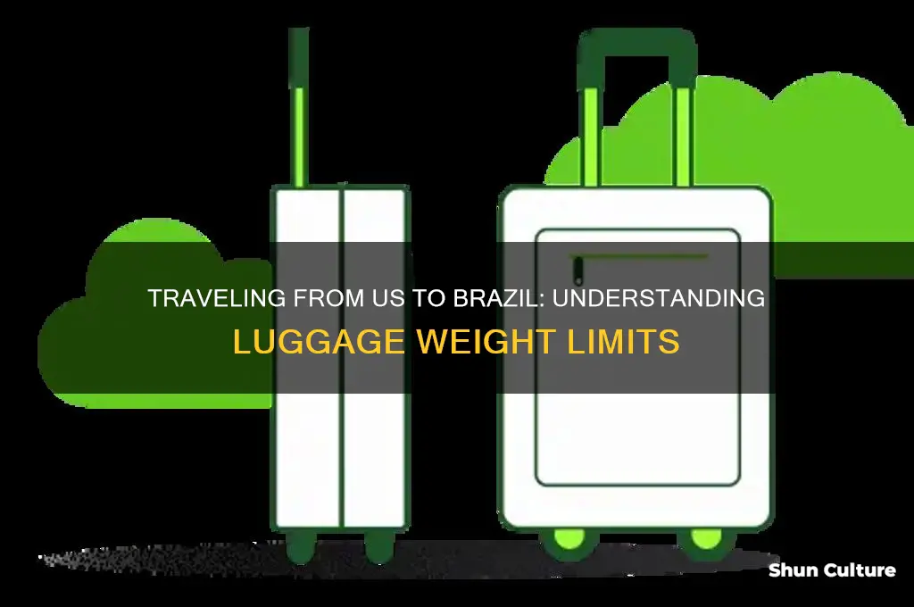 how many pounds allowed feom us to brazil