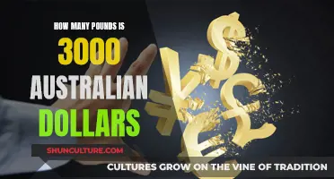 Converting 3000 Australian Dollars to Pounds: Is It Worth It?