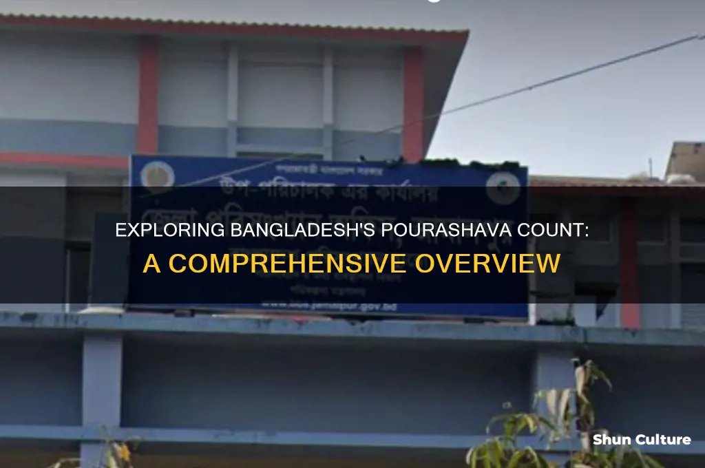 how many pourashava in bangladesh