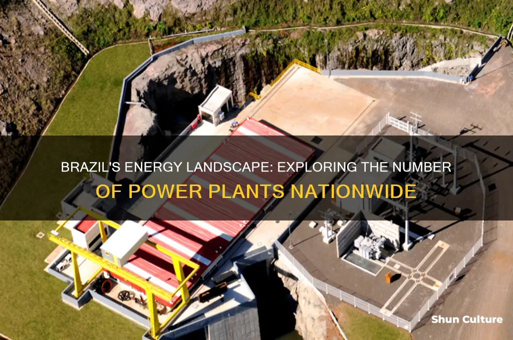 how many powet plants are in brazil