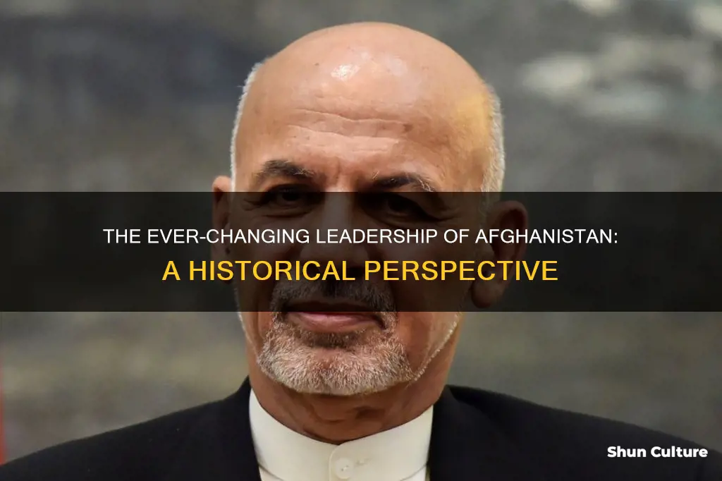 how many presidents has afghanistan had