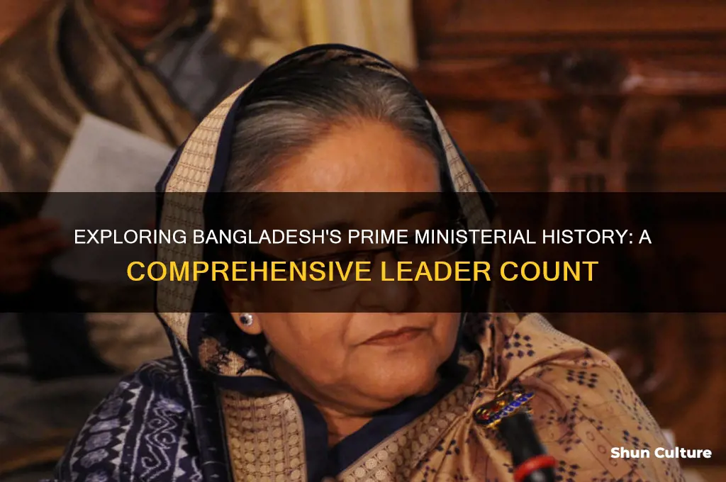 how many prime minister in bangladesh