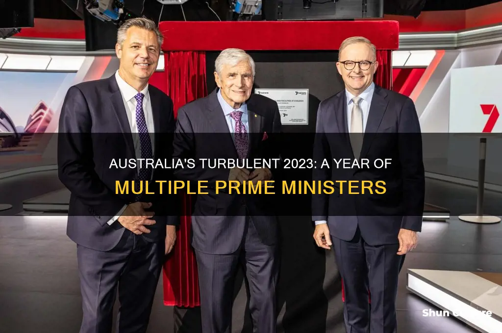 how many prime ministers has australia had this year