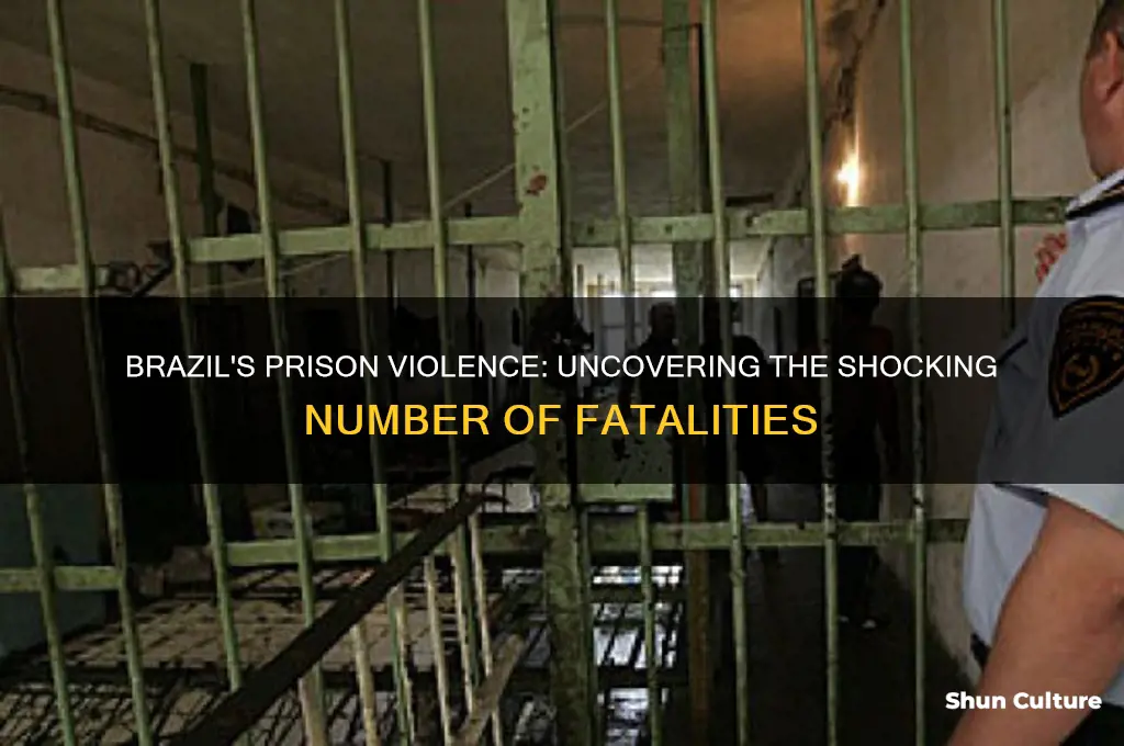 how many prisoners killed at brazil