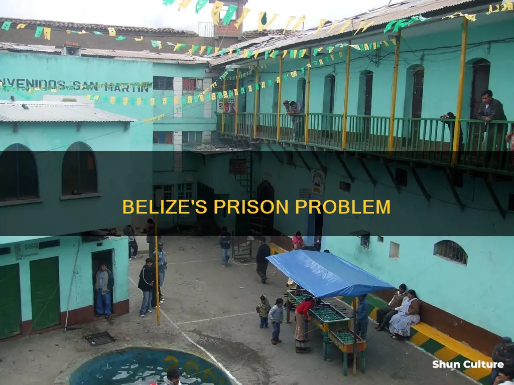 how many prisons are in belize