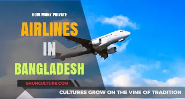 Exploring Bangladesh's Private Airlines: A Comprehensive Count and Overview