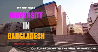 Exploring the Count of Private Universities in Bangladesh Today