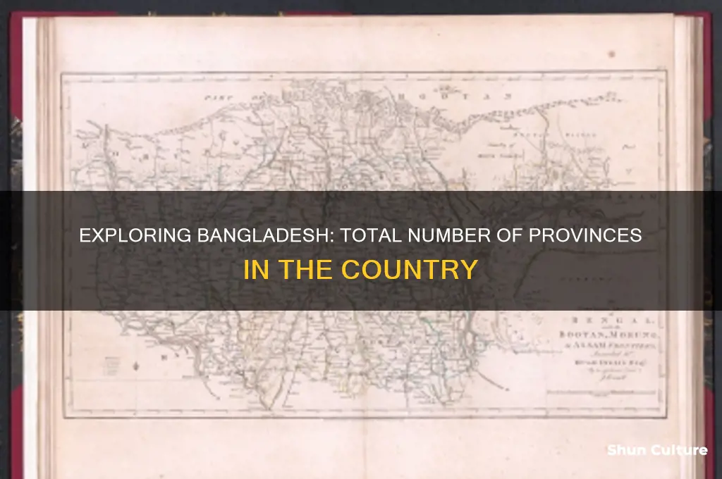 how many pronvinces in bangladesh
