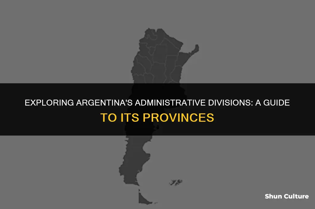 how many provinces are in argentina