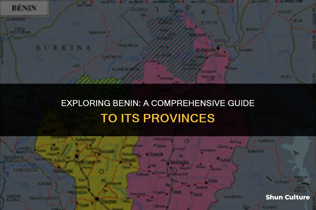 how many provinces are in benin