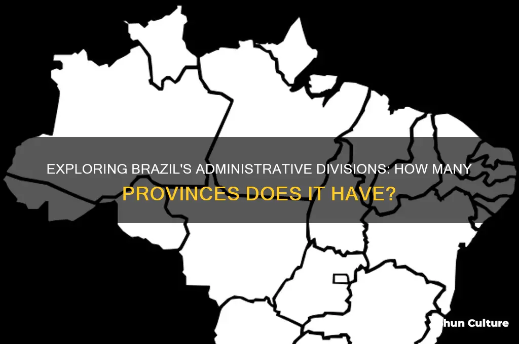 how many provinces are in brazil