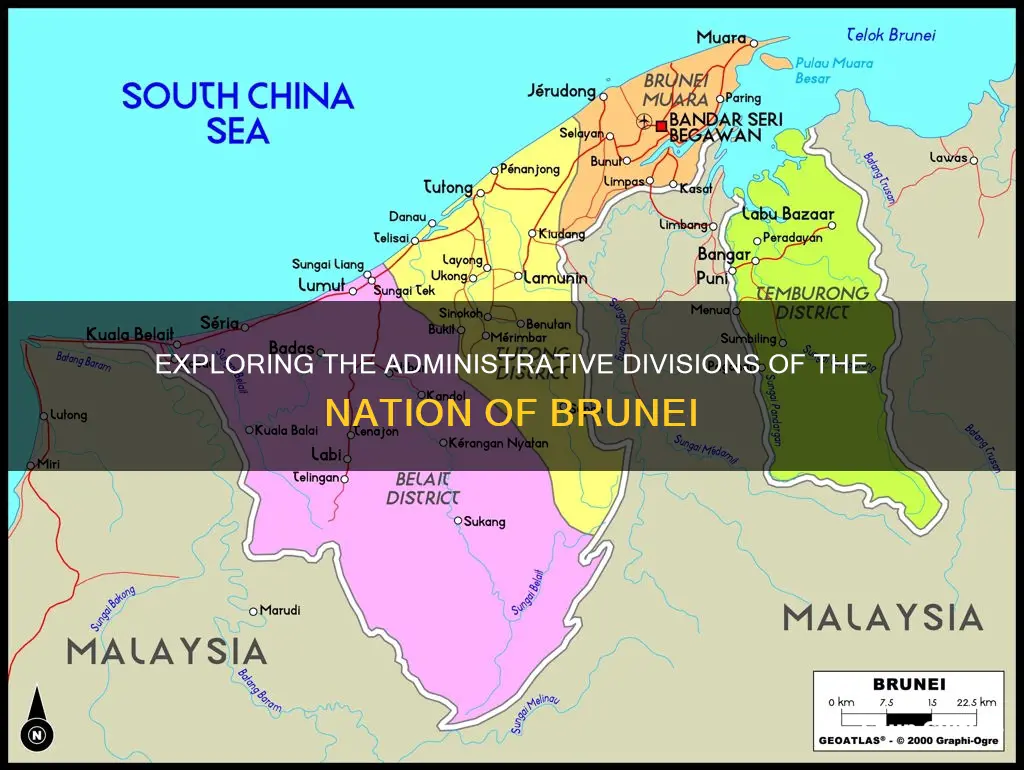 how many provinces are in brunei