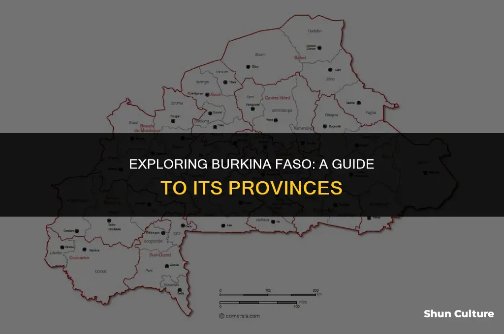 how many provinces are in burkina faso