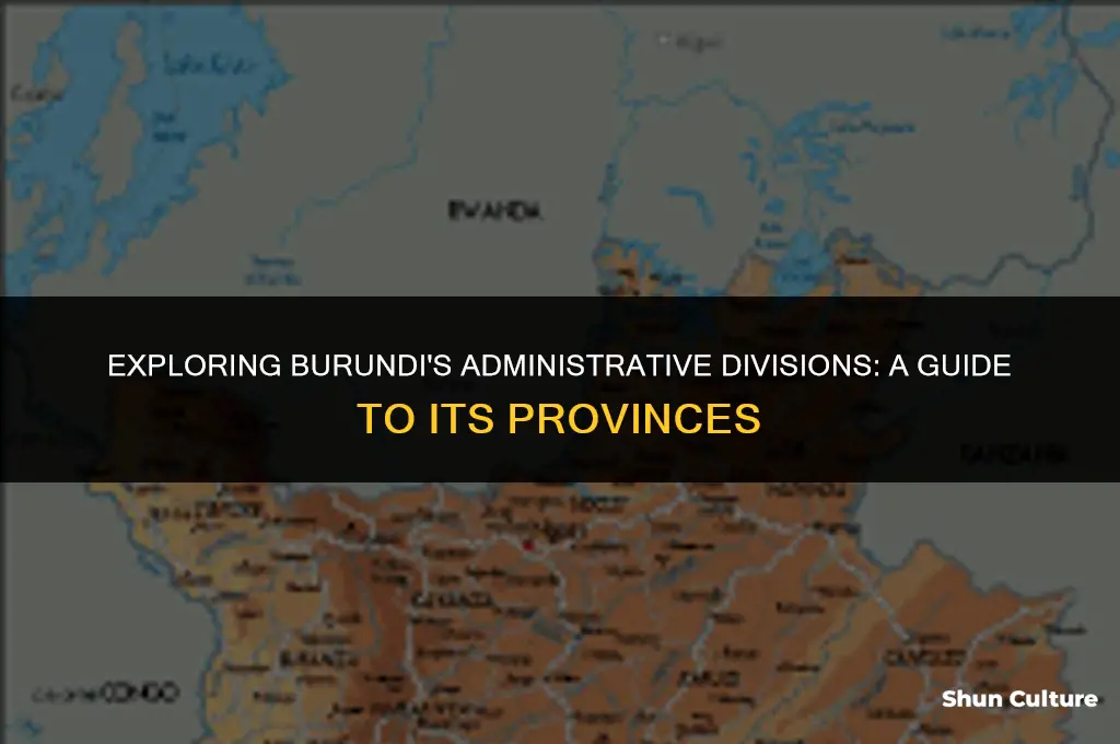 how many provinces are in burundi