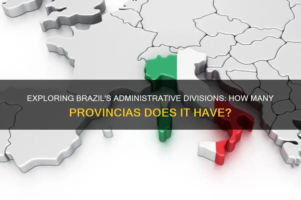 how many provincias are in brazil