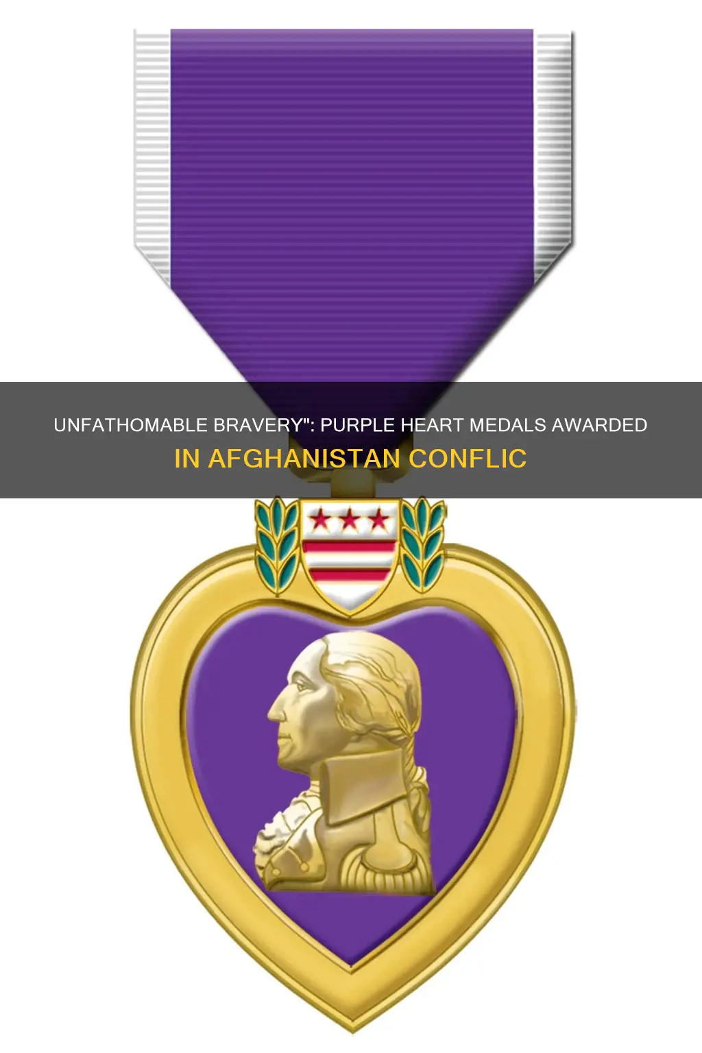 how many purple hearts awarded in afghanistan