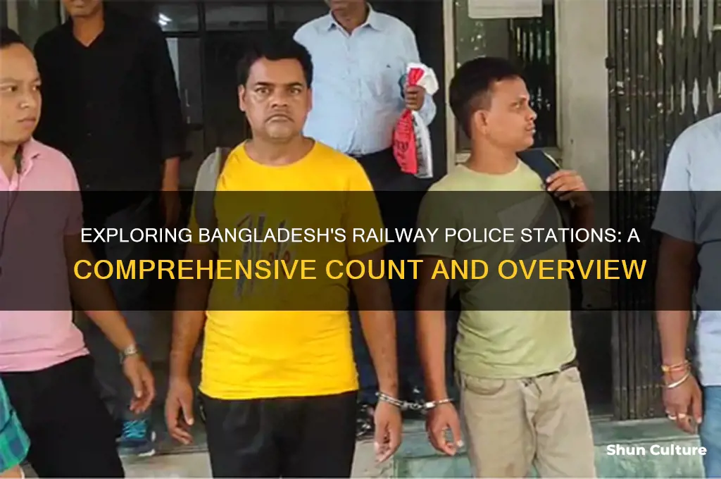how many railway thana in bangladesh