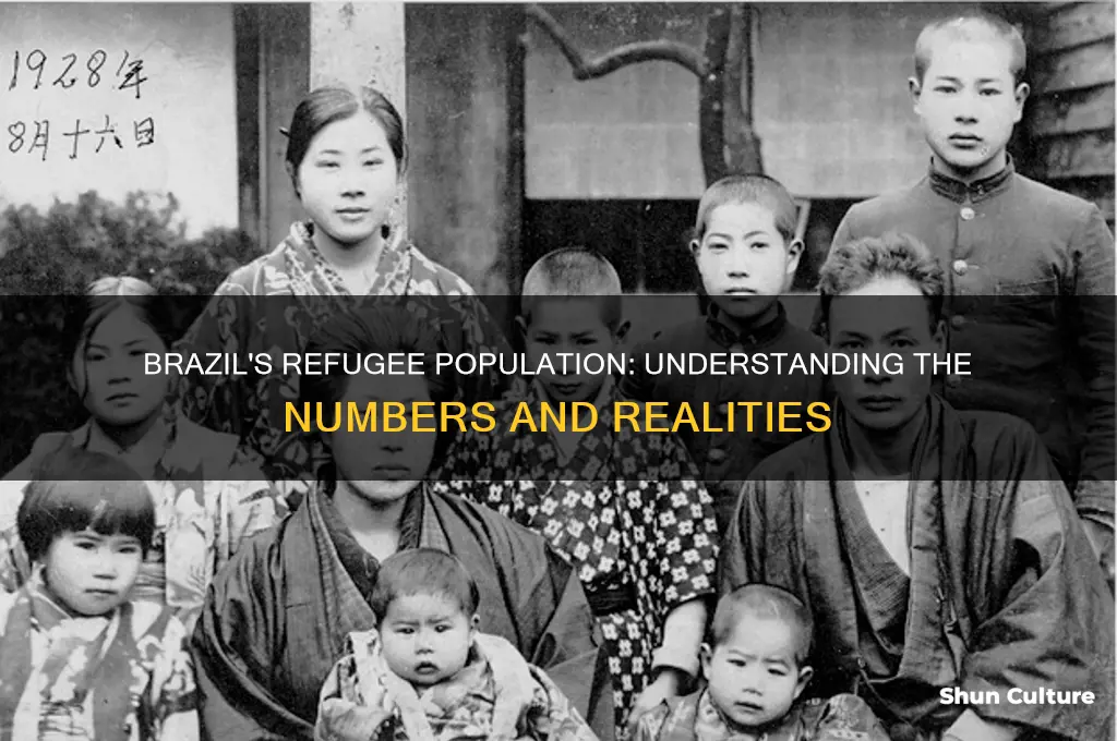 how many refugees are in brazil