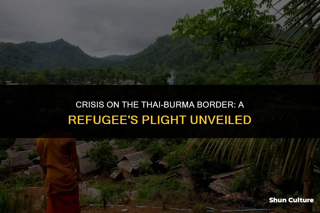 how many refugees are on the thai burma border