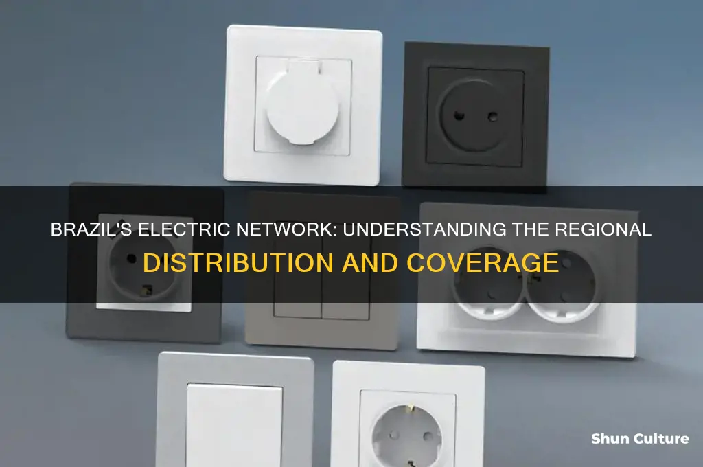 how many regions in brazil in electric network