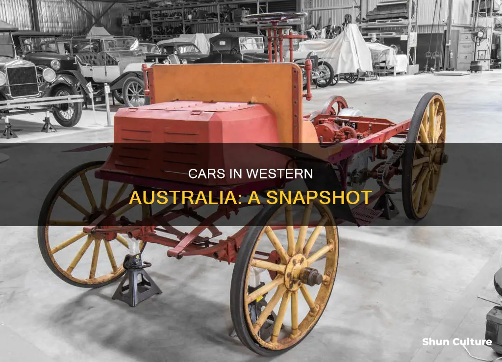 how many registered cars in western australia