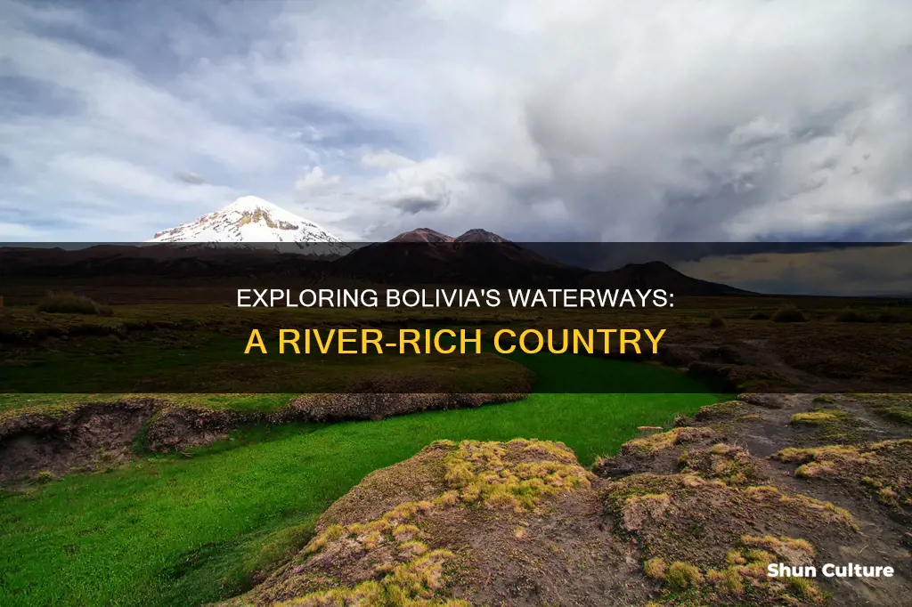 how many rivers are in bolivia