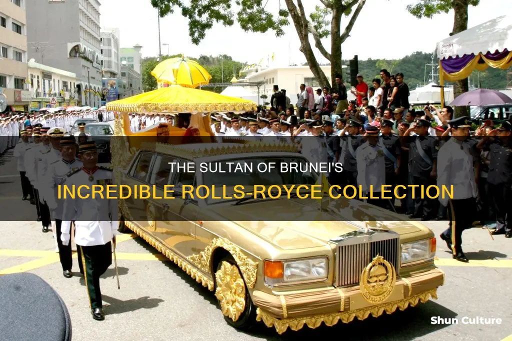 how many rolls royce does sultan of brunei have