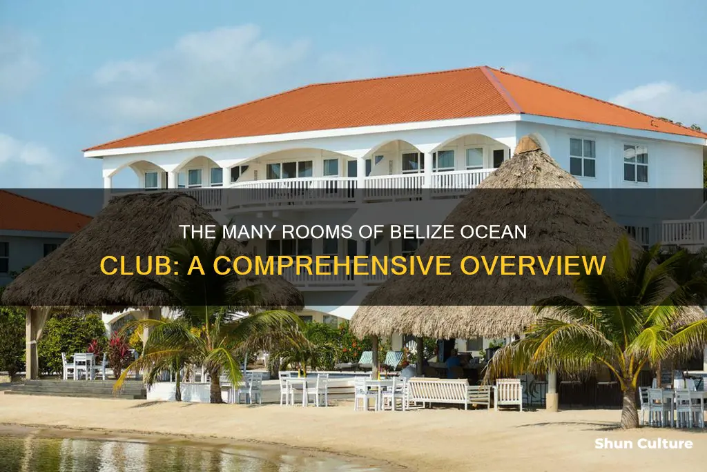 how many rooms at belize ocean club