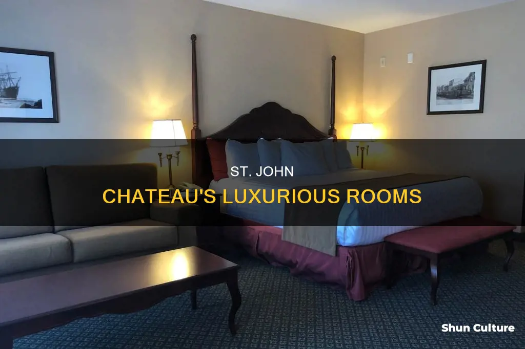 how many rooms does chateau st john new brunswick have