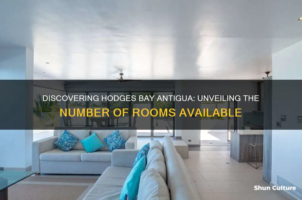 how many rooms does hodges bay antigua