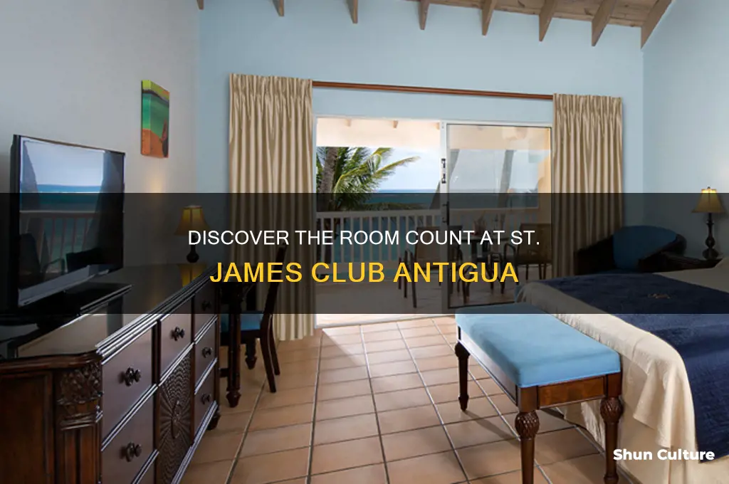 how many rooms st james club antigua