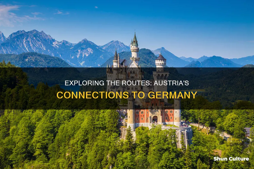 how many route austria have with german