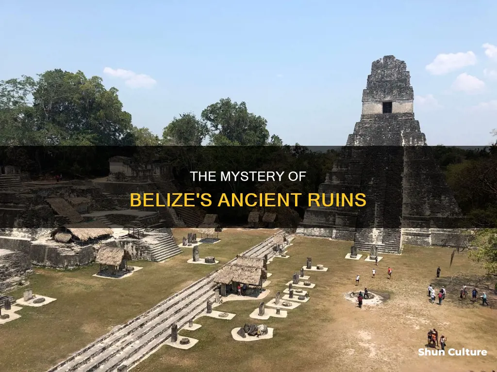 how many ruins are in belize