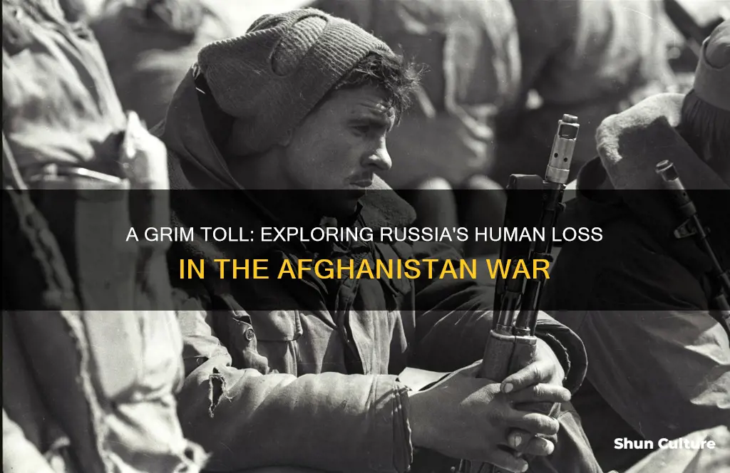 how many russian soldiers have died in afghanistan war