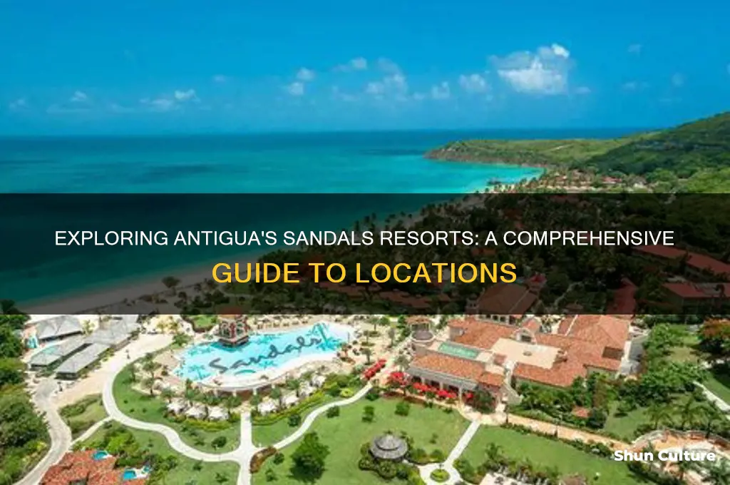 how many sandals resorts are there in antigua