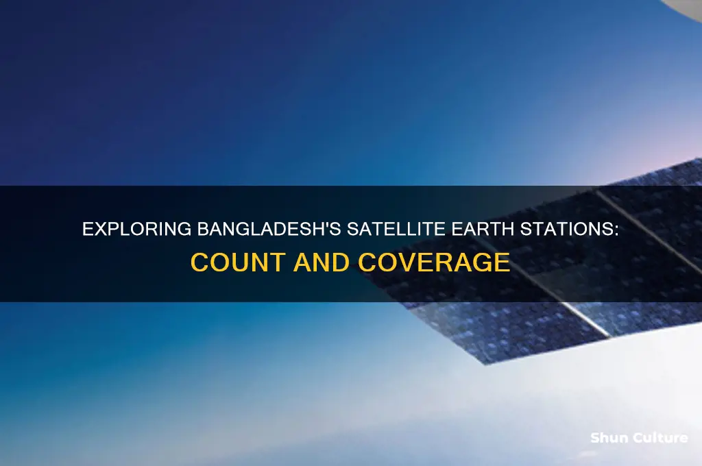 how many satellite earth station in bangladesh