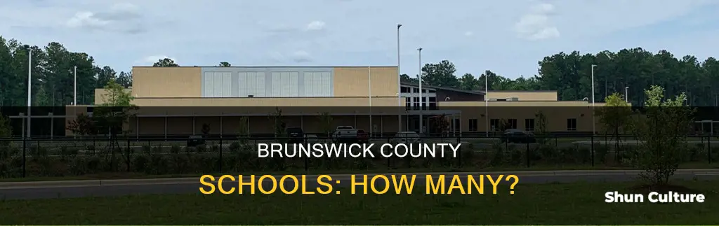 how many schools are in brunswick county nc