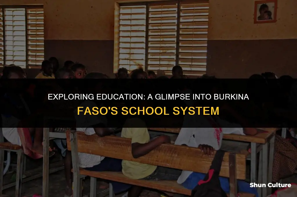 how many schools are in burkina faso