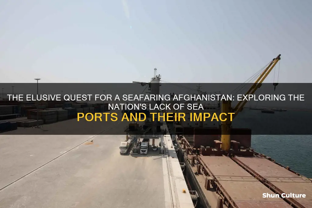 how many sea port in afghanistan